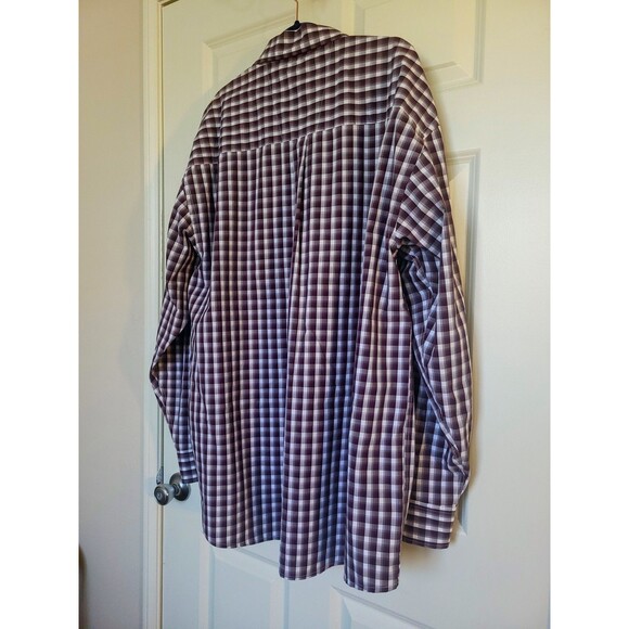 George Strait Cowboy Cut Collection Wrangler Plaid Shirt  XXL (2X)  100% Cotton - Picture 2 of 4